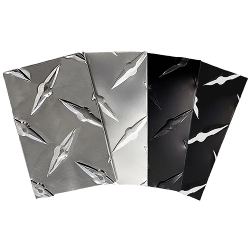 Miniatura 17 de 2 pulgadas x 96 pulgadas - Hoja de metal de placa de diamante, hoja de aluminio de alta resistencia con acabado de molino de grado comercial, placa