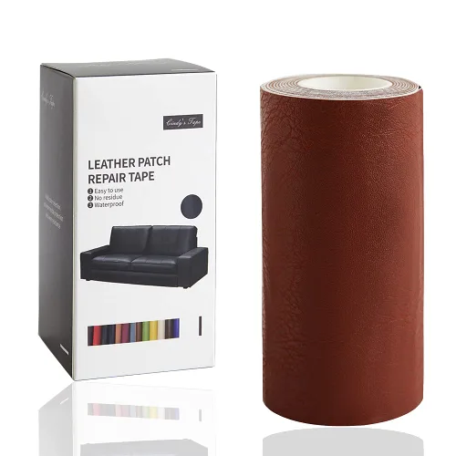 Miniatura 29 de Cindy's Tape Cinta de cuero adhesiva impermeable para reparaciones de 3 x 60 pulgadas para sofás, asientos de automóvil, bolsas, muebles, asiento