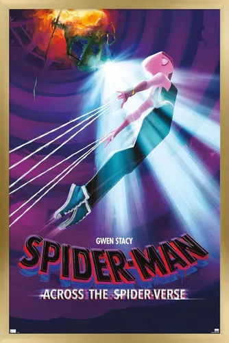Miniatura 19 de Trends International Marvel Spider-Man: Across The Spider-Verse - Póster de pared de una hoja de Gwen Stacy, 22.37 x 34.00 pulgadas, impresión