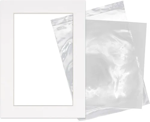 Miniatura 307 de 8.5x11 Mat for 11x14 Frame - Precut Mat Board Acid-Free Brown 8.5x11 Photo Matte Made to Fit a 11x14 Picture Frame, Premium Matboard for Family