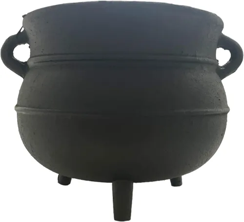 Miniatura 4 de Caldero de hierro fundido pintado negro Tamaño- 7 "D