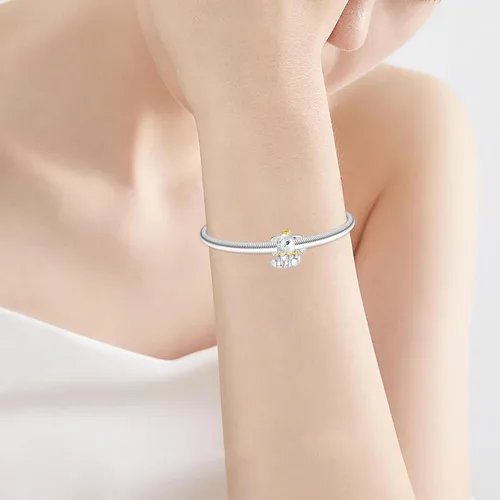 Miniatura 10 de Abalorios de plata de ley 925 con letras de la A ~ Z, para pulseras, collares, Día de San Valentín, Día de la Madre, joyería regalos para mujeres