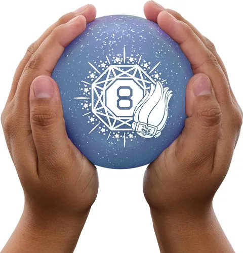 Miniatura 3 de Mattel Games Magic 8 Ball DreamWorks Trolls Band Together - Juego novedoso para adivinar, juguete brillante para familias y noches de juego
