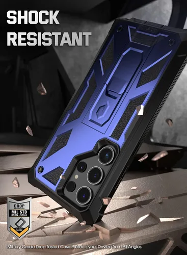 Miniatura 5 de Poetic Spartan - Funda para Samsung Galaxy S23 Ultra 5G de 6.8 pulgadas, protector de pantalla integrado funciona con identificación de huellas