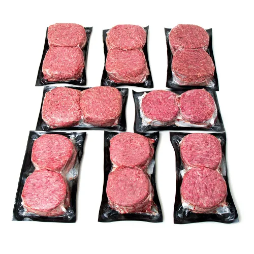 Hamburguesas de Carne Molida Angus Wagyu de Nebraska Star Beef - El Paquete Ultra Premium para Eventos Familiares de Parrilla - Sin Hormonas y Sin