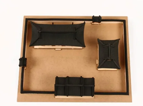 Miniatura 4 de Kit de modelo de madera de escritorio estilo coreano juego de casa / YG652 por Young Modeler