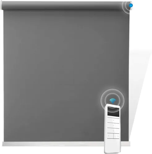 Miniatura 11 de Persianas blackout enrollables personalizadas simples y elegantes, para ventanas, puertas, puertas francesas, ahorro de energía, protección UV