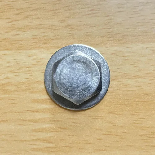 Miniatura 4 de Arandela plana M6 x 12mm DE OD, arandelas de acero inoxidable 18-8 (304) planas, 150 piezas Plateado