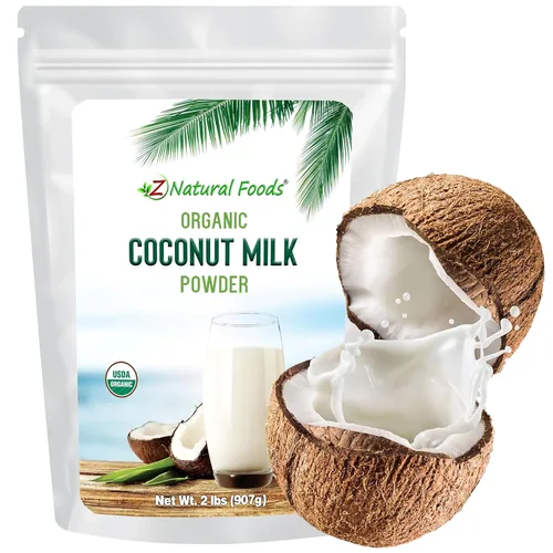 Miniatura 11 de Z Natural Foods - Leche en polvo entera premium - Leche en polvo para hornear, cocinar, bebidas - Leche en polvo seca, pasteurizada, sin OMG, sin