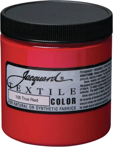 Miniatura 15 de Jacquard Pintura Textil 8 Oz Negro