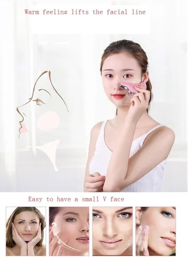 Miniatura 5 de Gua Sha - Herramienta de masaje para raspar con borde ultra liso, placa de raspado de microcorriente, placa de raspado facial vibrante, masajeador