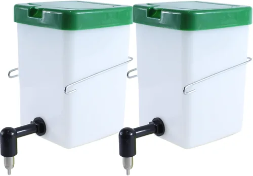Miniatura 7 de Botella de agua de conejo sin goteo para jaula, dispensador de agua para animales pequeños de 32 onzas para mascotas pequeñas, conejo, hurón
