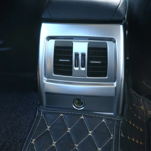 Miniatura 3 de YIWANG Cubierta del marco de la ventilación del aire del interior del coche del ABS Chrome para BMW 3 4 Series F30 GT F34 2016-2019