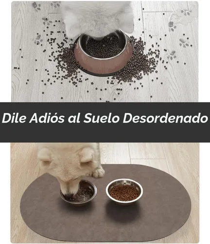 Miniatura 3 de Tapete absorbente de agua para perros para comida y tazón, tapete de alimentación de mascotas de secado rápido, sin manchas, accesorios