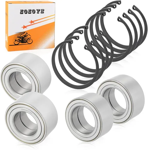 Rodamiento de rueda delantera y trasera + CIRCLIP compatible con Polaris Brutus PRO XD RZR 570 RZR S 4 800 Ranger 800 Ranger 900 1000 Ranger Diesel
