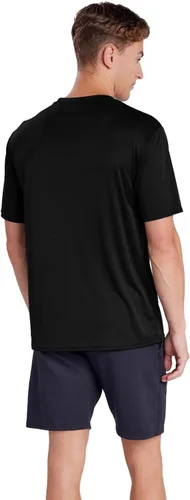 Miniatura 2 de Camiseta deportiva oficial de la NCAA Collegiate para hombre, colección negra con logotipo en el pecho izquierdo