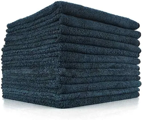Miniatura 10 de (Paquete de 12) 12" x 12 in. toallas de limpieza de microfibra de grado comercial para usos múltiples, altamente absorbentes, sin pelusa, sin Blanco