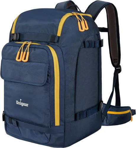 Miniatura 17 de Unigear - Mochila para botas de esquí para casco 50L/70L, lentes de protección, guantes, esquís, snowboard y accesorios Rojo