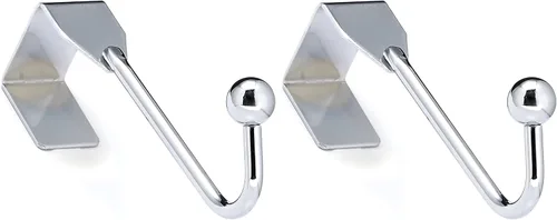 Miniatura 6 de Richelieu Hardware BP99844140 - Gancho de metal para puerta (1.004 in), cromado