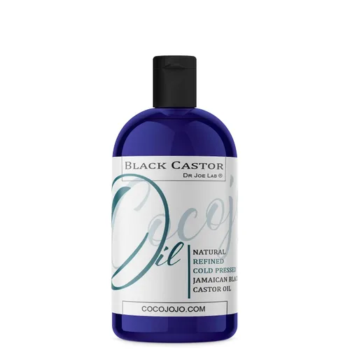 cocojojo Aceite de ricino negro jamaicano, puro, refinado, prensado en frío, sin perfume, desodorizado, a granel, aceite portador sin OMG para