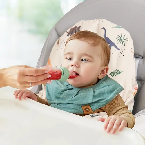 Miniatura 6 de Cojín para silla alta con funda para IKEA Antilop Bebés Niños Infantes Inflable y Reversible Cojín Inflable Integrado Arena