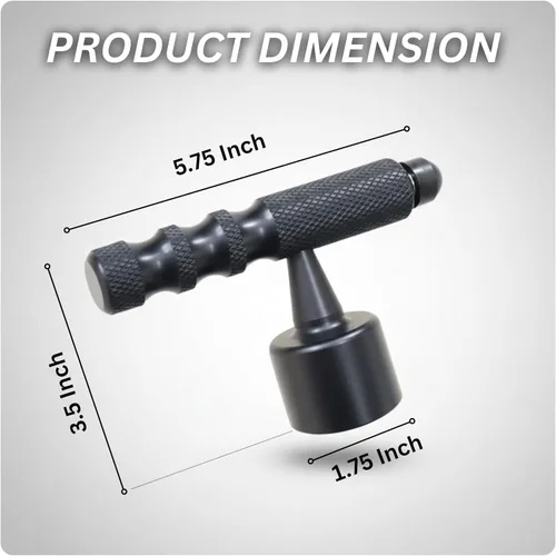 Miniatura 4 de SmartstickX Mango en forma de T para bastón de autodefensa, agarre mejorado, soporte mejorado para caminatas largas, ajuste duradero y cómodo