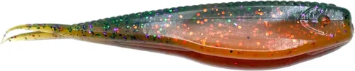 Miniatura 22 de Phat Pak Baits - Micro Drunkin Shad Tiny Fluke Style LiveScope FFS Soft Jerkbait 2.5" 30ct Soft Plastic BFS Bass Fishing Lure Yellow Perch