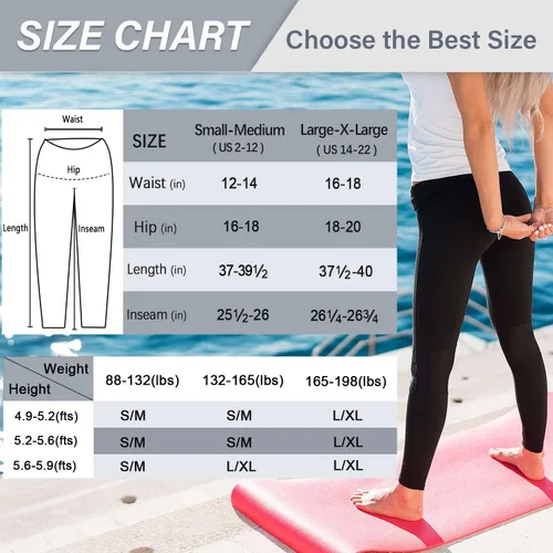 Miniatura 6 de Leggings suaves para mujer, cintura alta, control de abdomen, no se transparentan, pantalones de yoga para entrenamiento