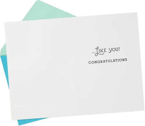 Miniatura 2 de Tarjeta de felicitación o graduación Hallmark (patrón de helechos)