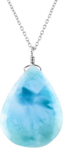 Miniatura 13 de OdrillionGems Collar con colgante de gotas de piedras preciosas naturales, plata de ley 925, hecho a mano, cristales curativos de chakras, piedra