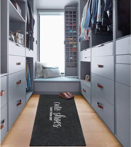 Miniatura 6 de Tapete de Puerta Frontal Tapetes de Bienvenida Zapatos Lindos Quítatelos Entrada Antideslizante Tapetes para Entrada Ideal Interior Exterior Hogar