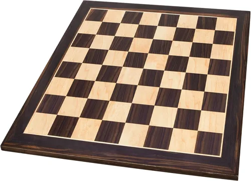 Miniatura 3 de BIVOMON Tablero de ajedrez de madera de 21.25'', tablero de ajedrez de torneo profesional con cuadrados de 2.2'', juegos de tablero de ajedrez
