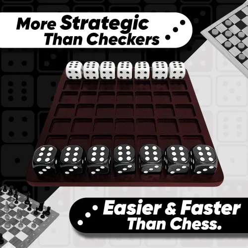 Miniatura 4 de Dittle™- Batalla de Dados Juegos de Dados para 2 Jugadores para Adultos Juegos de Mesa para Adultos para 2 Jugadores Mejor Juego para Dos