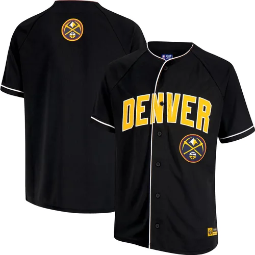Miniatura 25 de Ultra Game Camiseta de béisbol oficial de la NBA con botones y botones para hombre Negro 23
