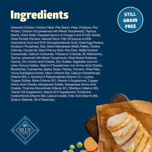 Miniatura 5 de Blue Buffalo Freedom - Alimento seco para cachorros sin granos con DHA, nutrición completa y equilibrada para cachorros, fabricado en los Estados