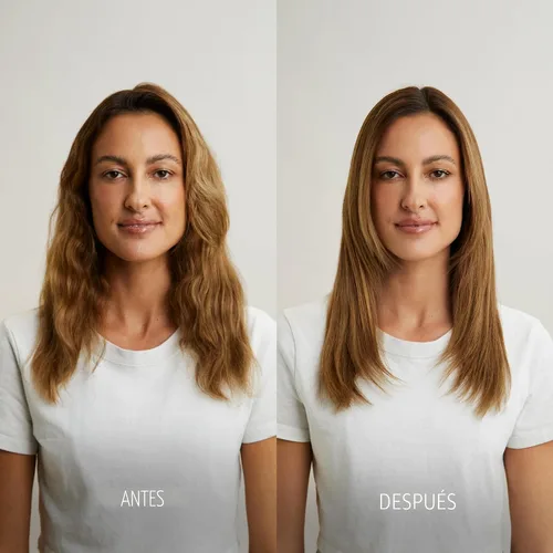Miniatura 6 de Kristin Ess Alisador Rizador de Cabello de Titanio Profesional 3 en 1, 2 en 1 + Combo Ondulador de Playa para Mujeres con Cabello Rizado, Encrespado