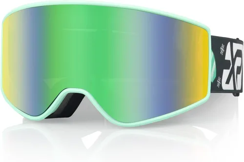 Miniatura 14 de EXP VISION Gafas de Esquí/Snowboard Parent-child Gafas de Nieve Sobre Gafas para Hombres, Mujeres, Adolescentes y Niños Gafas de esquí