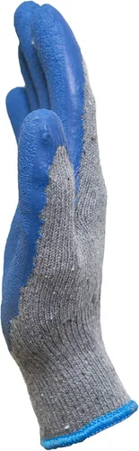 Miniatura 9 de G & F Products - Guantes de trabajo G & F recubiertos de látex para la construcción Azul océano