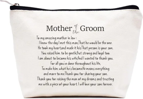 Miniatura 184 de LIBIHUA Obtener regalo de boda - Bolsa de maquillaje bolsa de cosméticos bolsa de viaje, Beige, 10-En Mi Madre del Pájaro