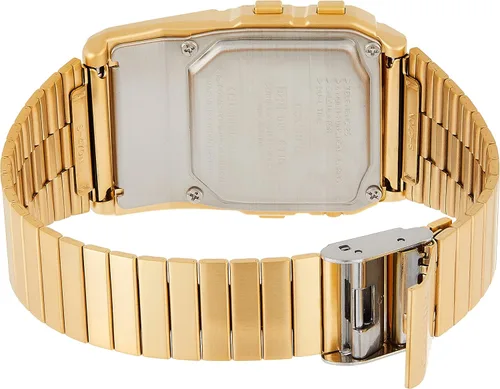 Miniatura 2 de Casio #DBC611G-1D reloj con banco de datos y calculadora, memoria de 25, tono dorado, para hombre
