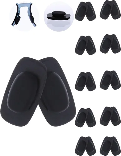 10 pares de piezas de nariz de goma de silicona de repuesto compatibles con Costa South Point/Flagler/Ponce/Fernandina/Shipmaster/Wader; cartucho