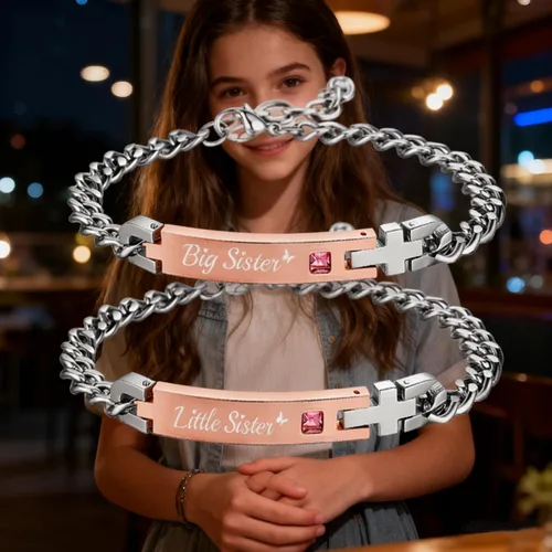 Miniatura 10 de Regalo para enamorado, para él y ella, pulseras grabadas personalizadas para parejas, para mujeres y hombres, juego a juego, regalo de aniversario