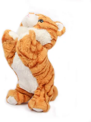 Miniatura 3 de Smalody Juguetes de Peluche Interactivos, Gato Electrónico de Control de Sonido Novedoso, Mascotas Electrónicas Robot Gato, Regalo para Niños