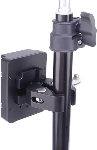 Miniatura 9 de FocusFoto Adaptador de placa de fuente de alimentación de batería Mini Nano V-Lock V-Lock de tamaño bolsillo con D-tap y Super Clamp