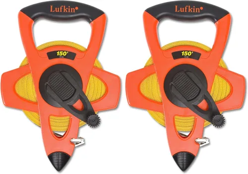 Miniatura 13 de Lufkin FE200D 1/2" x 200' Cinta métrica de ingeniero de fibra de vidrio Hi-Viz® naranja, 1
