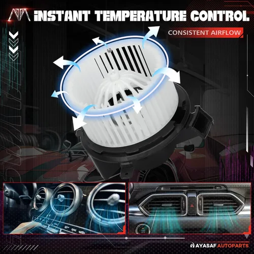 Miniatura 5 de 700101 Conjunto de motor de soplador HVAC para Chevy (GMC) Silverado 1500/2500 (HD)/3500 Classic, Sierra 1500 (HD)/2500 (HD)/3500, para Avalanche