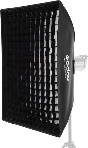 Godox Caja de luz suave Softbox con rejilla de panal de abeja de 24" x 35" 60 x 90cm, con montaje Bowens compatible con luz de flash estroboscópica