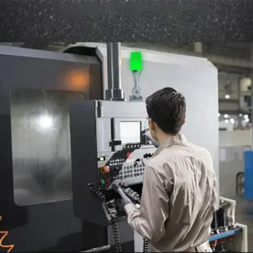 Miniatura 4 de Othmro 1 luz de advertencia de 24 V 3 W, lámpara de torre de luz de señal industrial, alarma LED de columna, indicador de luz de torre redonda, luz