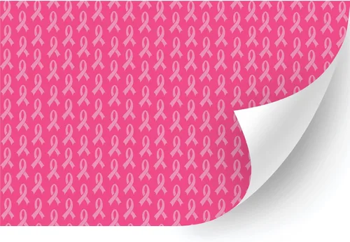 Miniatura 6 de HTV4U Vinilo de transferencia de calor con patrón de concienciación sobre el cáncer de mama (cinta rosa bebé, 18.5 pulgadas x 3 yardas) - Papel