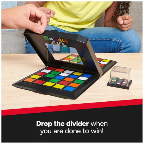 Miniatura 5 de Rubik's Race 3x3 Classic Edition - Juego de mesa, 2 jugadores, a partir de 7 años, plástico, rompecabezas de movimiento secuencial, 9 piezas, 1